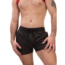 Barcode Berlin Short Zulu Noir-Rouge